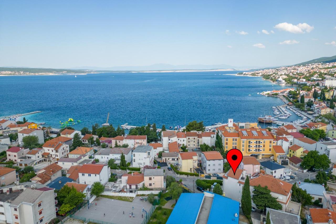 Apartments Lonzor I Selce Eksteriør bilde